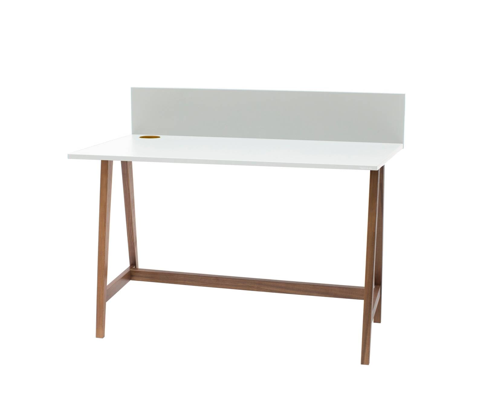 Luka Skrivebord 110x50cm Eg   Hvid