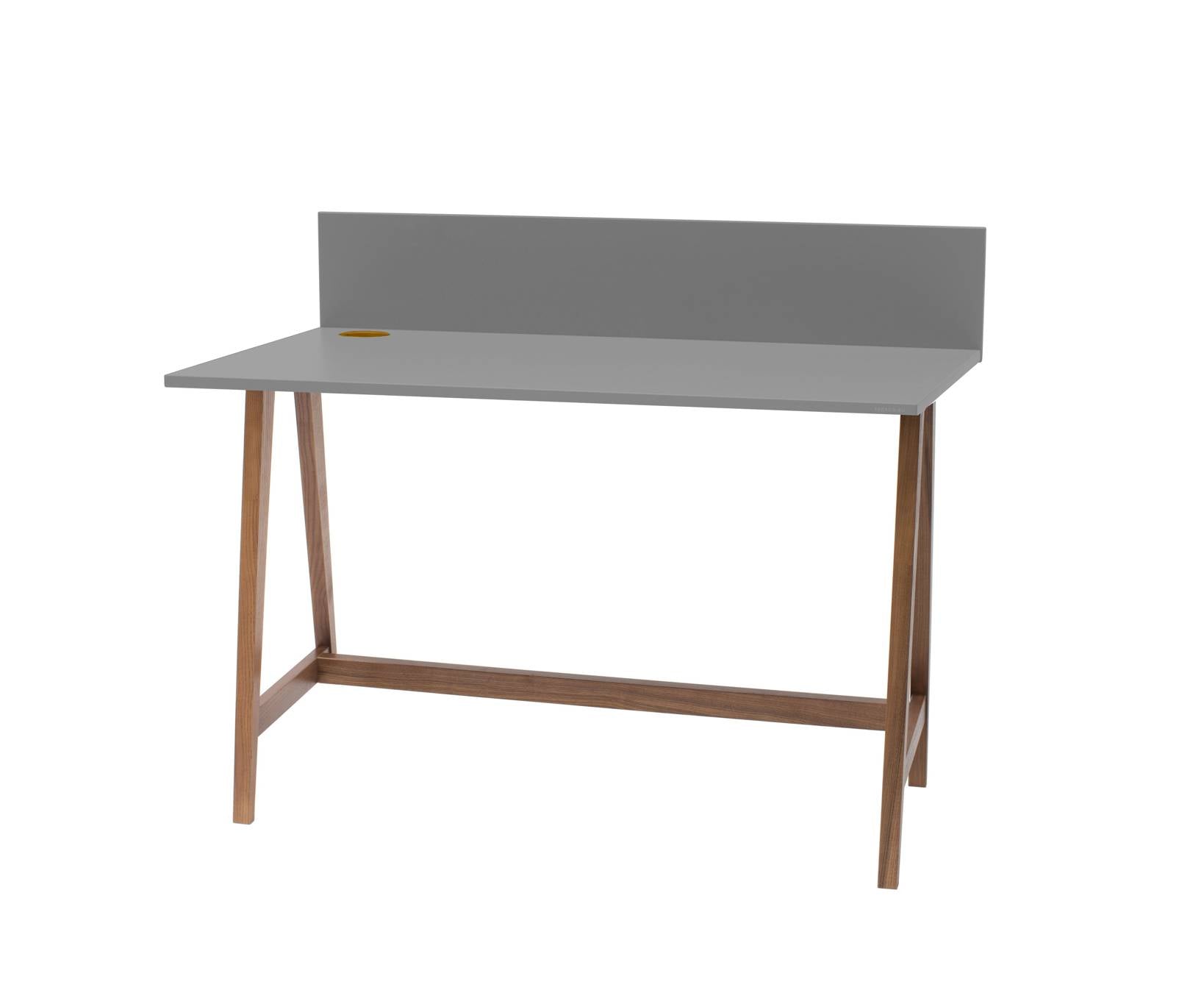 Luka Skrivebord 110x50cm Eg   Mørkegrå