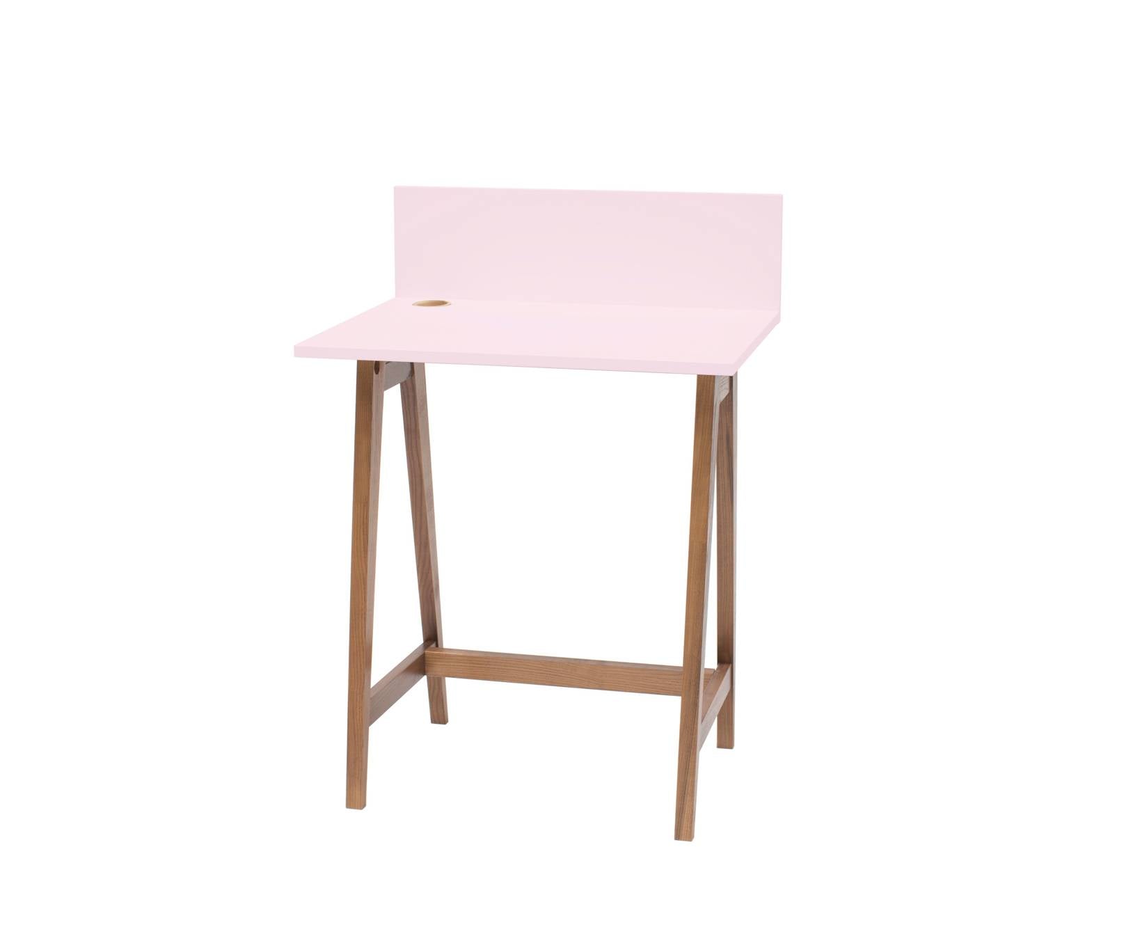 Luka Skrivebord 65x50cm Eg   Pink