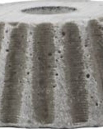 Lysestage House Doctor Mold Bake Grå Polystone ø5 Cm   H2 Cm