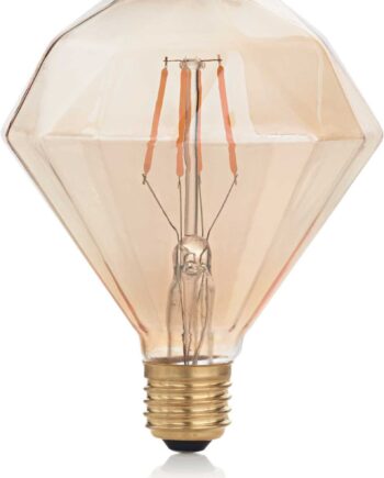 Lyspære Ideal Lux E27 Ravfarvet Glas 4w 360lm 2200k Vintage 15 000 Timer