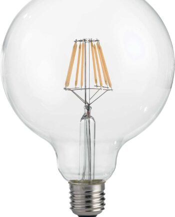 Lyspære Ideal Lux E27 Serie ø12 5ã H17 Cm     1070 Lm 4000   Gennemsigtigt Glas