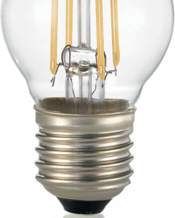 Lyspære Ideal Lux E27 Vintage 4w 430lm 3000k Klar Glas ø45x75mm