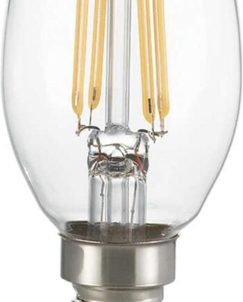 Lyspære Ideal Lux E14 4w 340lm 3000k ø3 5x9 8cm Dæmpbar