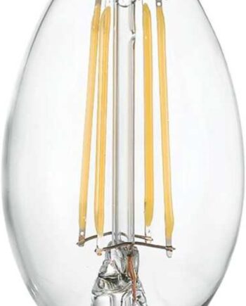 Lyspære Ideal Lux E14 4w 460 Lm Søjleformet Glas 4000   ø3 5ã H11   Cm
