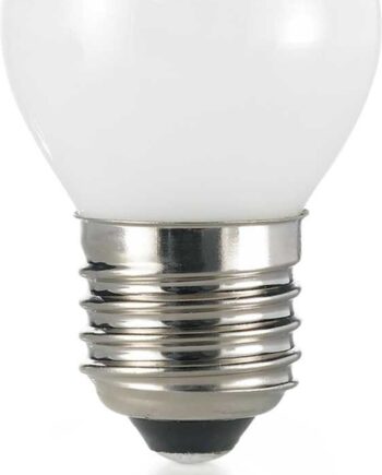 Lyspære Ideal Lux E27 4w 340 Lm Varmhvid 3000k ø45x75mm Glas 25000 Timer