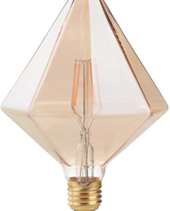 Lyspære Ideal Lux E27-serie Ravfarvet Glas 4w 360lm ø11cm H17cm 2200k