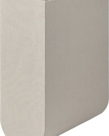 Magasinholder Kristina Dam Curved Box Xs Grå Stofbeklædt Pap 34ã 25ã 27 Cm
