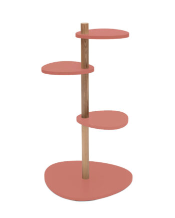 Magla  -lags Asketræ Plant Stand B55   H91cm Antik Pink