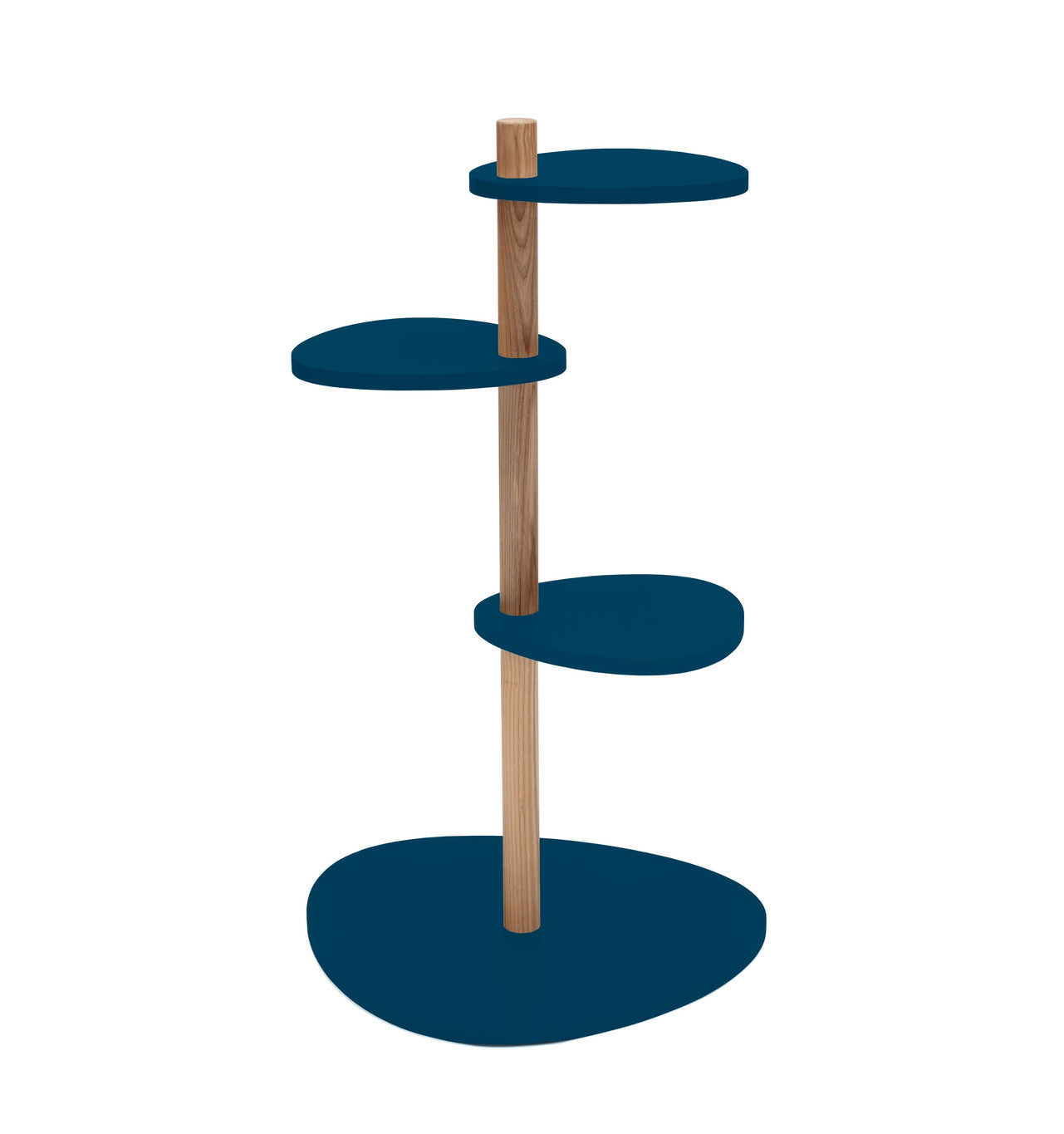 Magla  -lags Asketræ Plant Stand B55   H91cm Petrol Blue