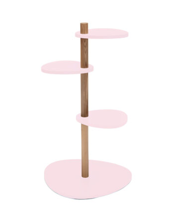 Magla  -lags Asketræ Plant Stand B55   H91cm Pulver Pink