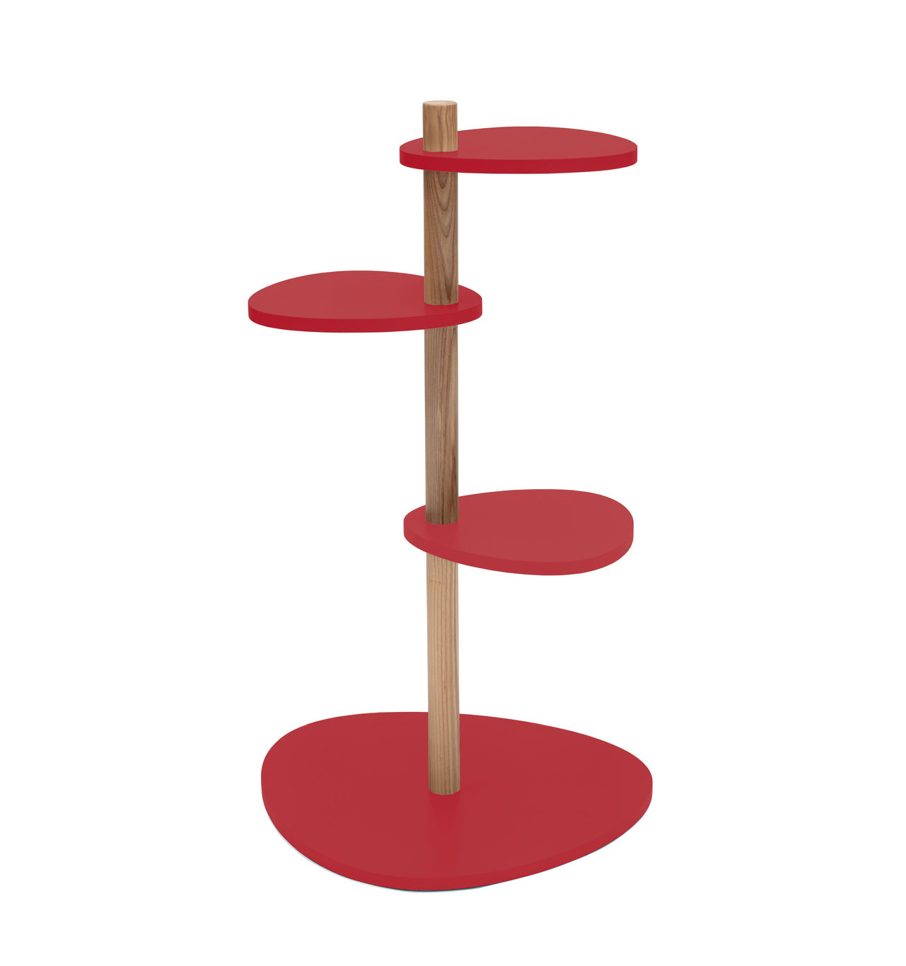 Magla  -lags Asketræ Plant Stand B55   H91cm Pure Red