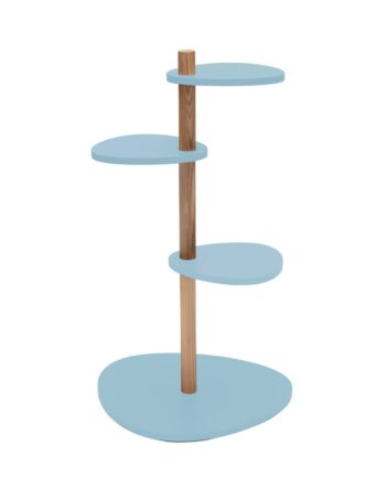 Magla  -lags Asketræ Plantestand B55   H91cm Blå