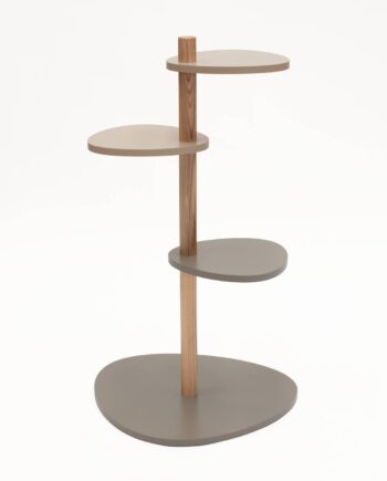 Magla  -lags Asketræ Plantestand B55   H91cm Brun Beige