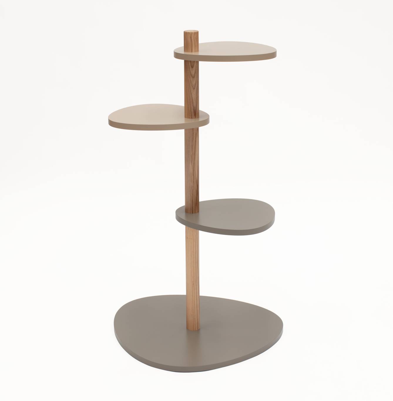 Magla  -lags Asketræ Plantestand B55   H91cm Brun Beige