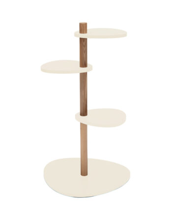 Magla  -lags Asketræ Plantestand B55   H91cm Hvid