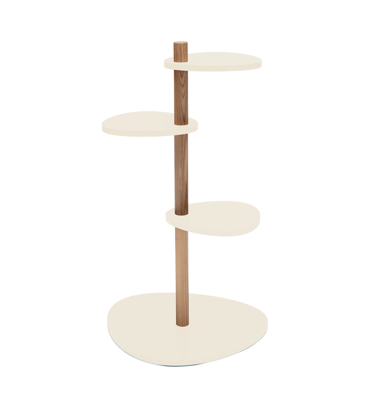 Magla  -lags Asketræ Plantestand B55   H91cm Hvid