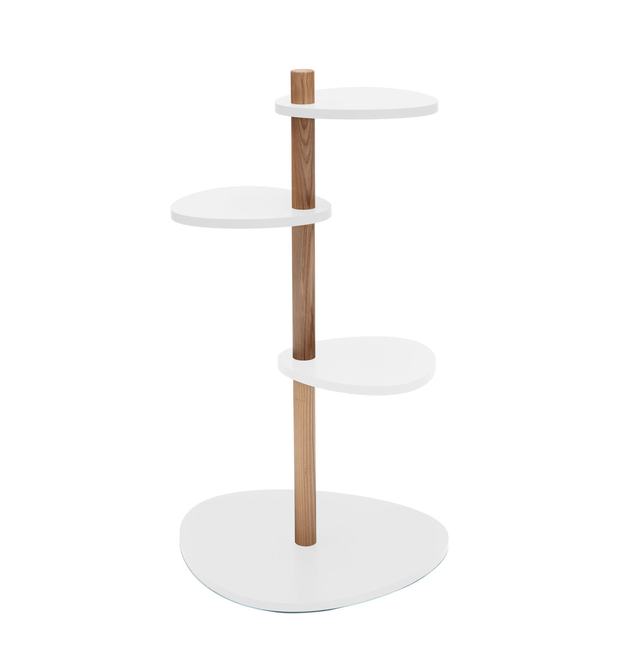 Magla  -lags Asketræ Plantestand B55   H91cm Hvid