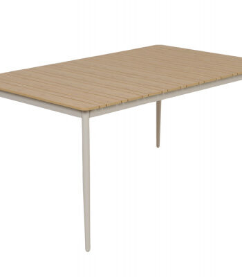 Malmø Havebord 100x160 Cm Gråhvid