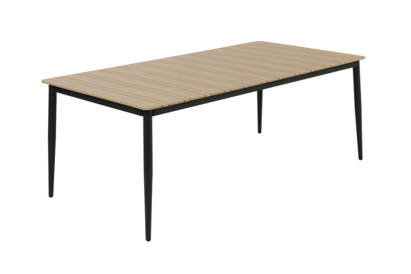 Malmø Havebord 100x200 Cm Mørkegrå