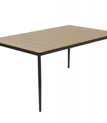 Malmø Havebord 100x160 Cm Mørkegrå