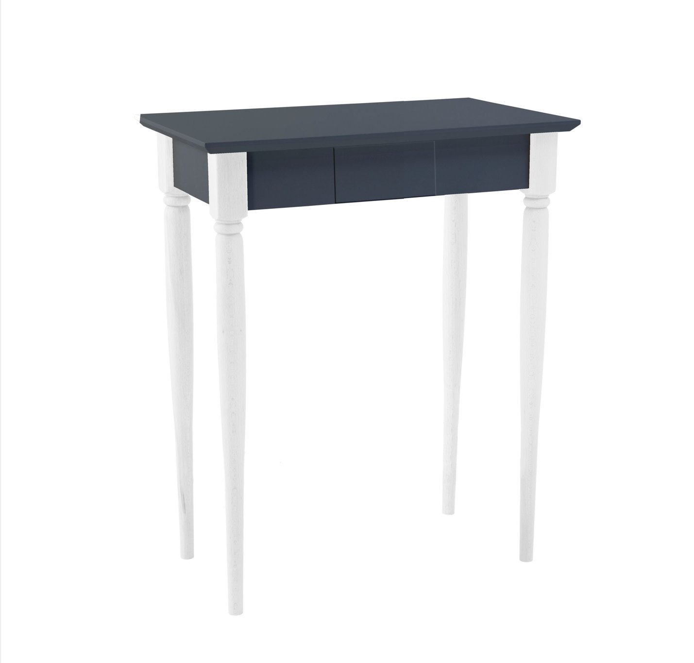 Mamo Skrivebord 65x40 Cm Hvide Ben   Grafit