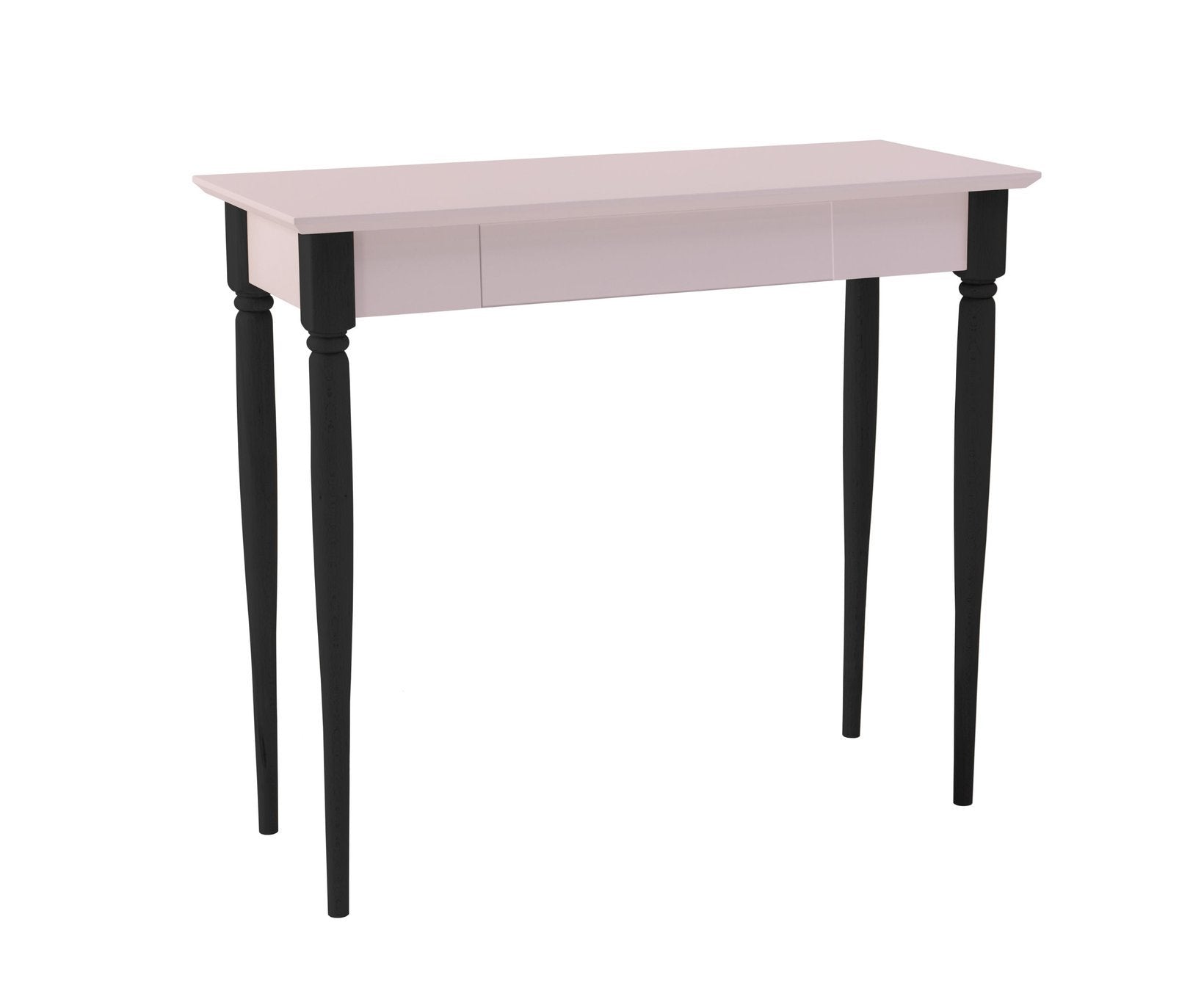 Mamo Skrivebord 65x40 Cm Sorte Ben   Pink