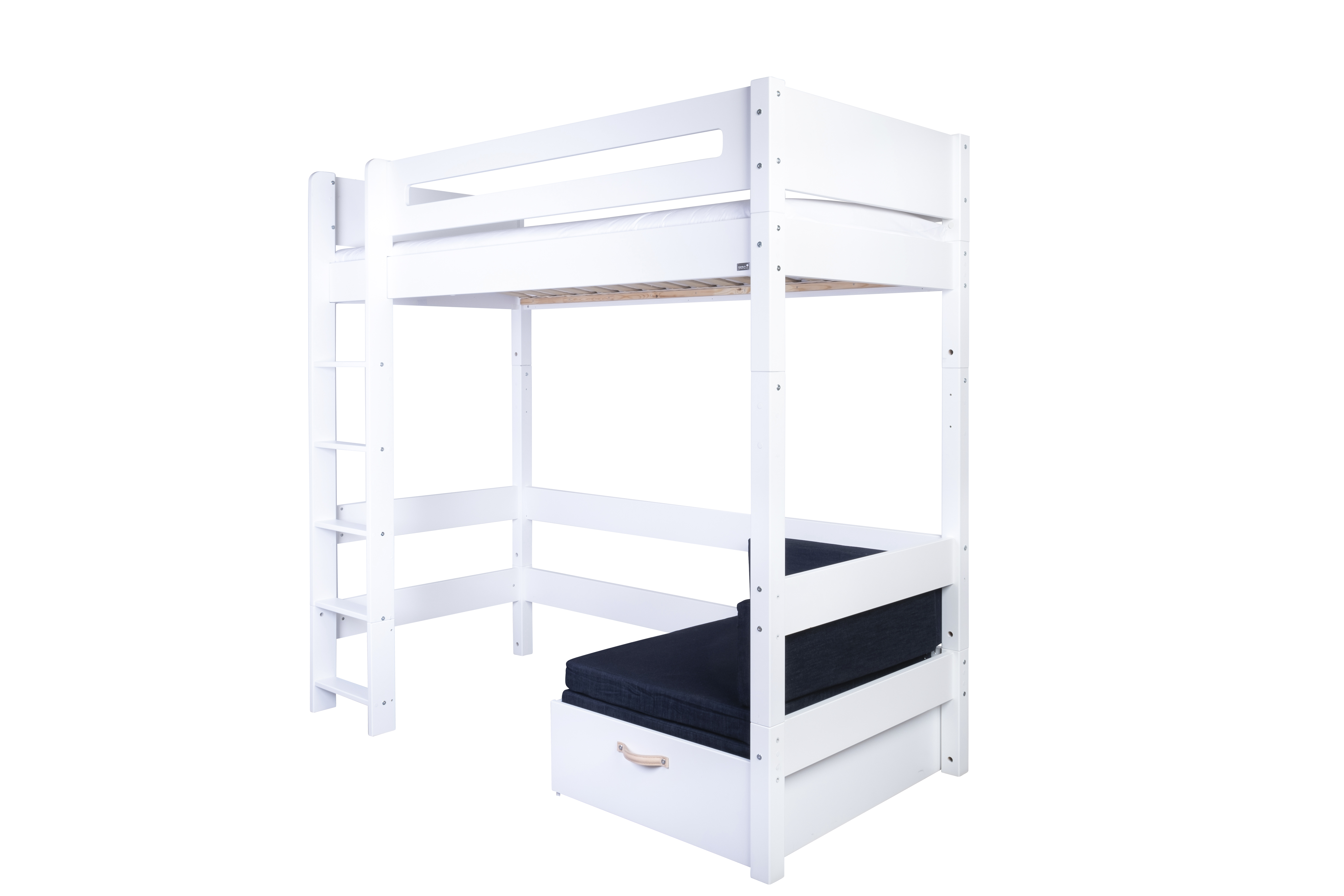 Manis-hâ Fenris Højseng Med Design Sengehest Og Sofamodul 160 Cmâ -  90x160