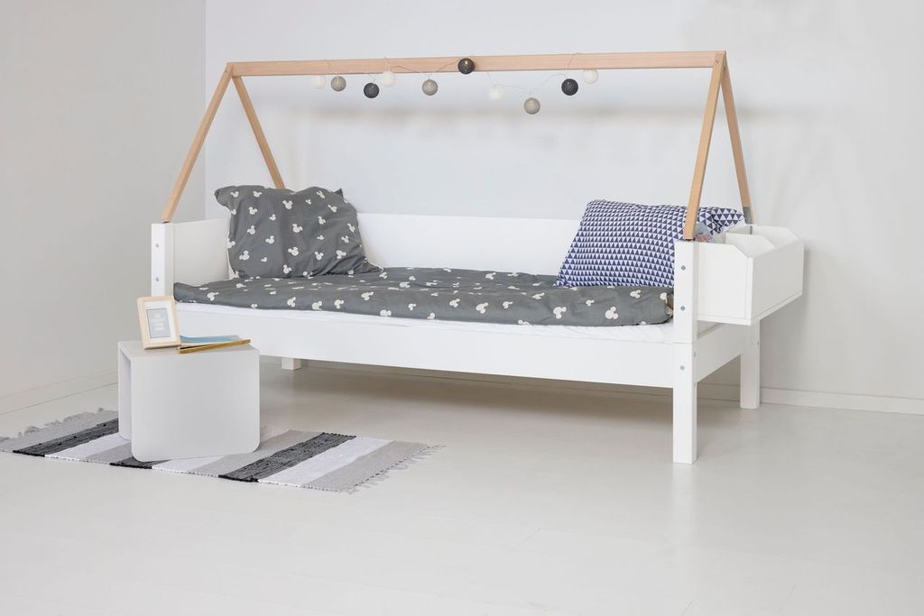 Manis-hâ Saga Husseng Med Sengestel   Bøg 200 Cmâ -  90x200