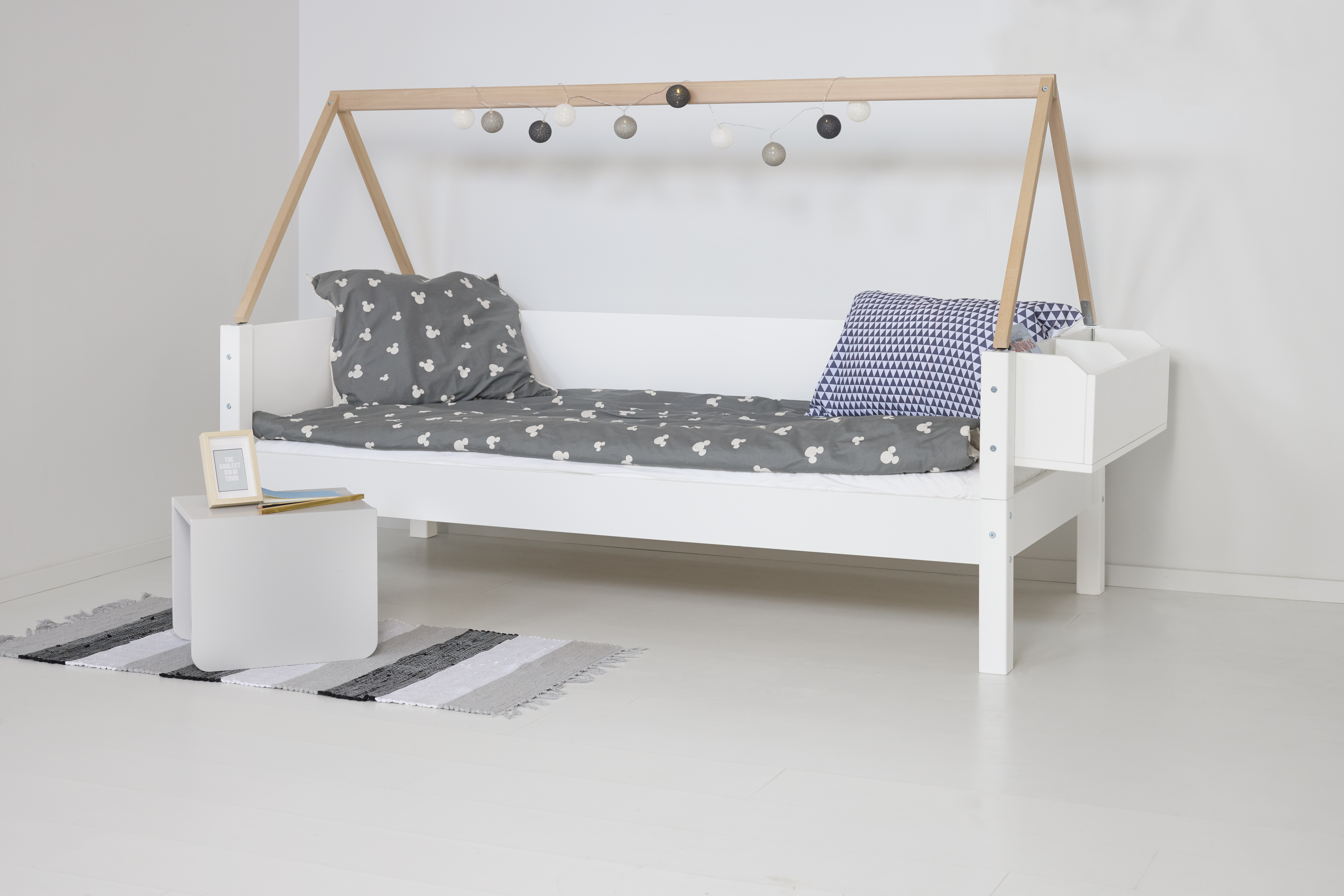 Manis-hâ Saga Husseng Med Sengestel   Bøg 160 Cmâ -  90x160