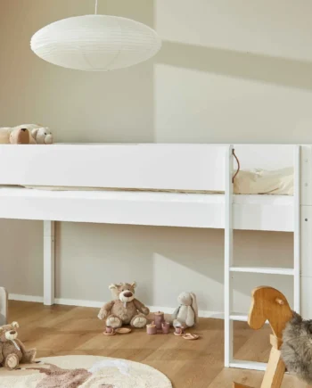 Manis-hâ Vilde Halvhøj Seng Med Classic Sengehest 160 Cmâ -  90x160