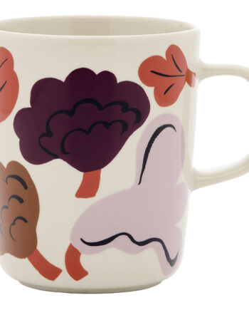 Marimekko Oiva Kukasta Kukkaan Krus     Dl  Terracotta