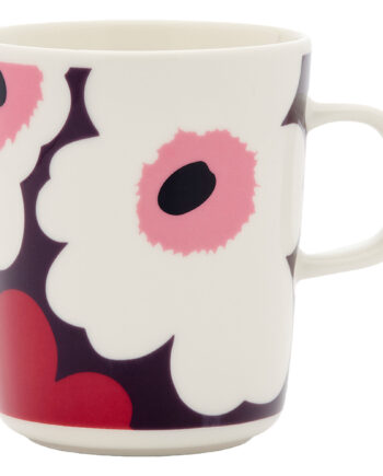 Marimekko Oiva Unikko Krus     Dl  Cranberry Pink