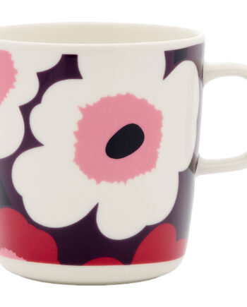 Marimekko Oiva Unikko Krus   Dl  Cranberry Pink