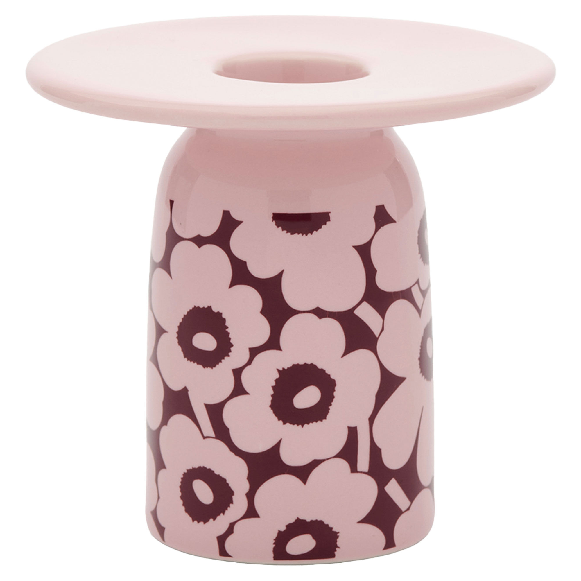Marimekko Pieni Unikko Lysestage   Cm  Rosa Vinrød