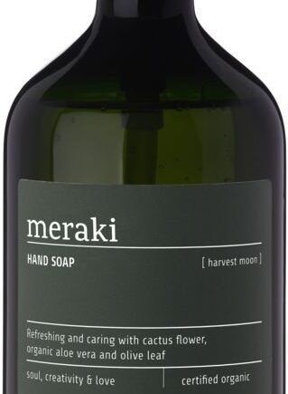 Meraki Håndsæbe Men Harvest Moon 490 Ml   økologisk Cosmos  Rosmarin Duft