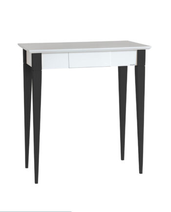 Mimo Skrivebord 65x40cm Sort Ben   Hvid