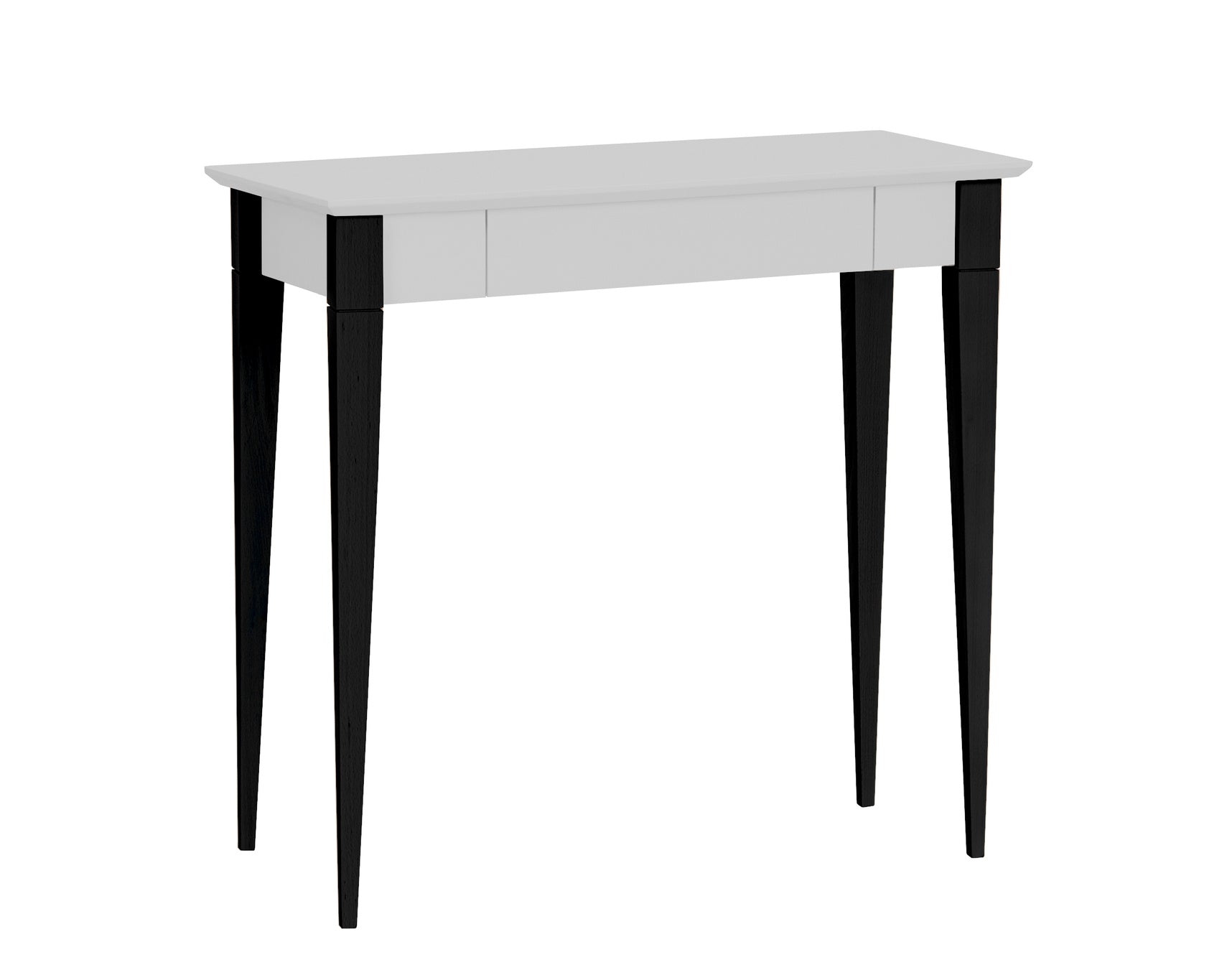 Mimo Skrivebord 85x40cm Sorte Ben   Lysegrå