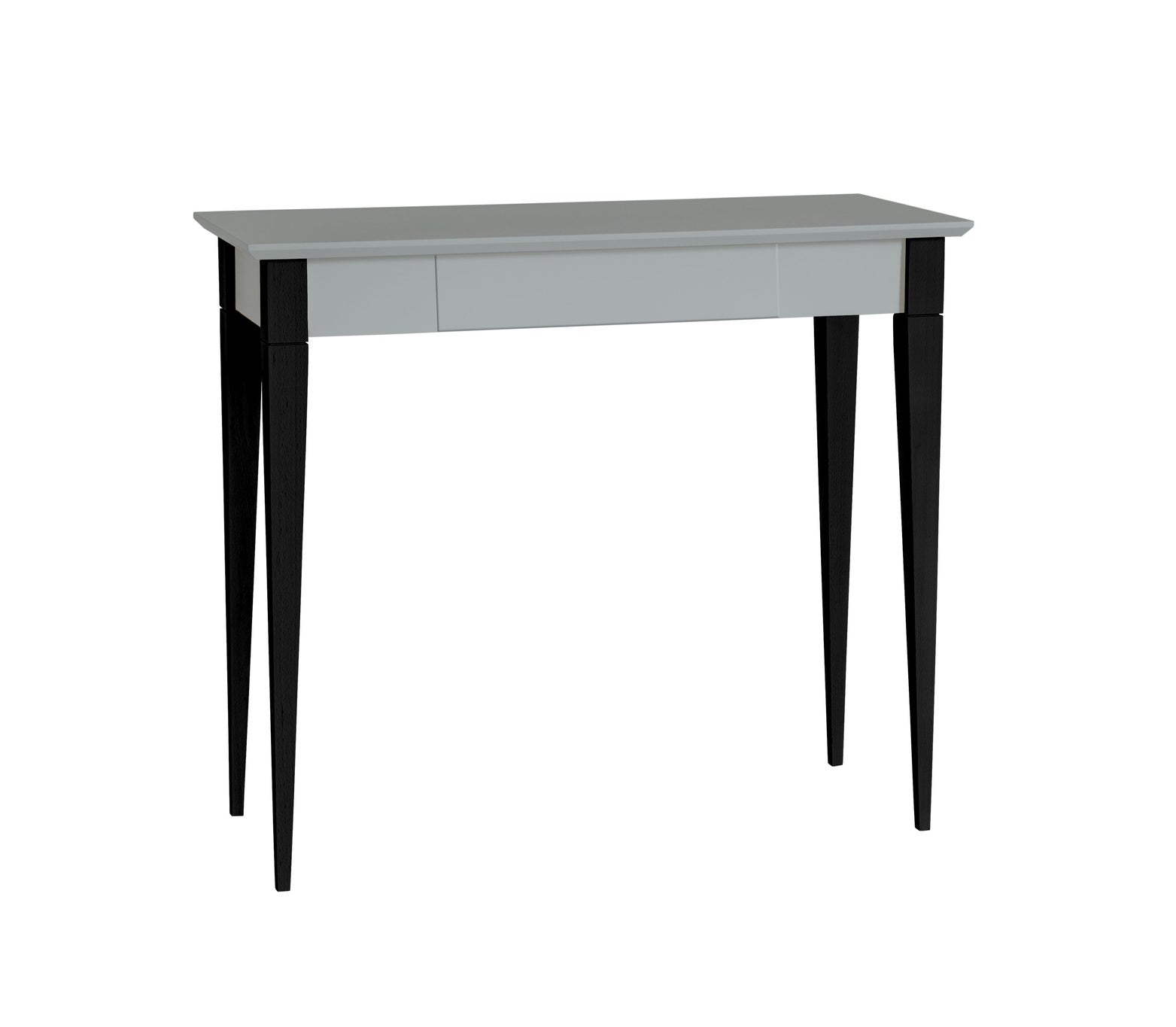 Mimo Skrivebord 85x40cm Sorte Ben   Mørkegrå