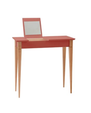 Mimo Sminkebord Med Spejl 65x35cm Antik Pink