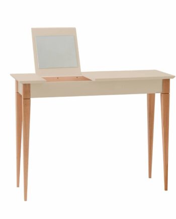 Mimo Sminkebord Med Spejl 105x35cm Brun Beige