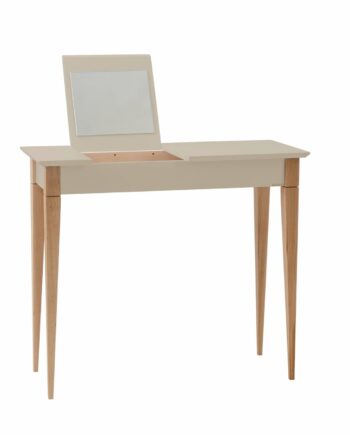 Mimo Sminkebord Med Spejl 85x35cm Brun Beige