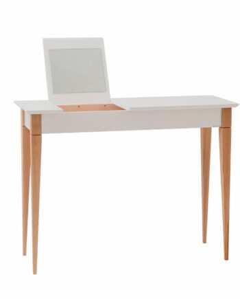 Mimo Sminkebord Med Spejl 105x35cm Lysegrå