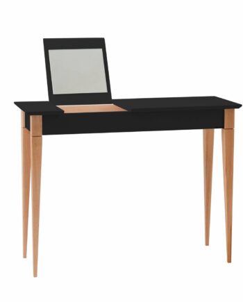 Mimo Sminkebord Med Spejl 105x35cm Sort