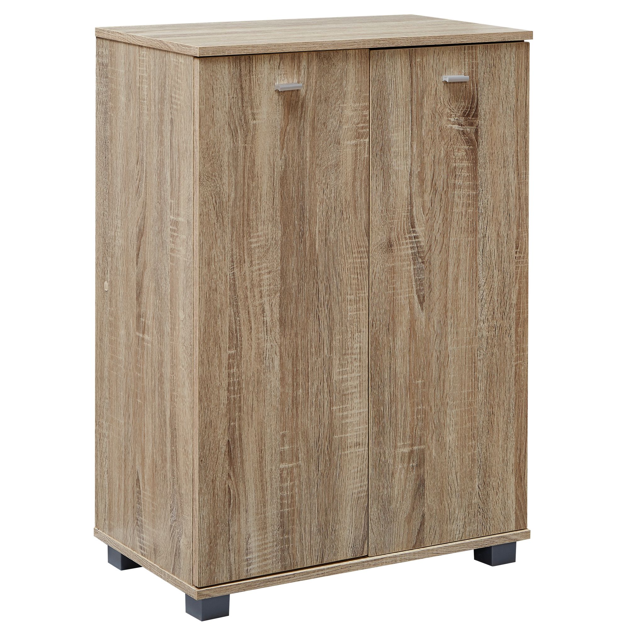Minimalistisk Skoskab   Kommode  60   90   35 Cm  Sonoma Eg Naturfarvet