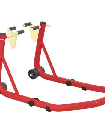 Motorcykel Stander Sæt For Bag Montering Stander Motorcykel Donkraft Op Til 544 Kg Stål Rød