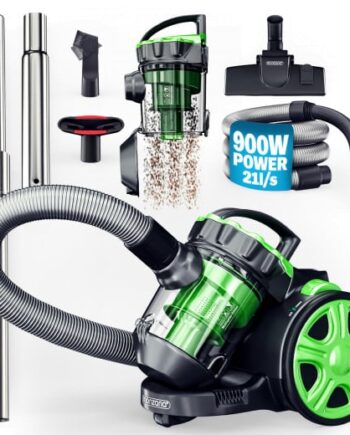 Multi Cyklon Støvsuger  Grøn 900 Watt Eco Power