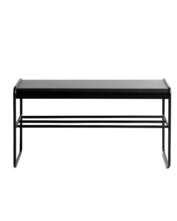 Muubs Copenhagen Bænk Sort 90   35 Cm Udgået  : Erling Christensen Møbler