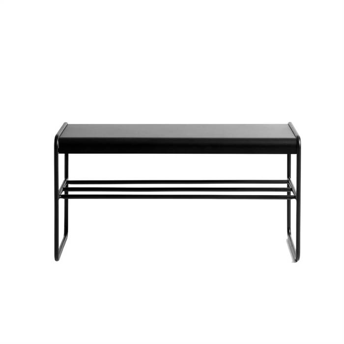 Muubs Copenhagen Bænk Sort 90   35 Cm Udgået  : Erling Christensen Møbler