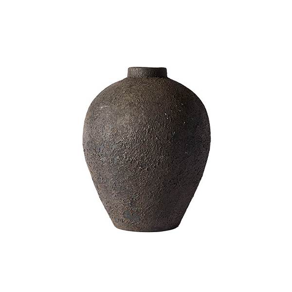 Muubs Luna Krukke 40 Antracit   Terracotta  : Erling Christensen Møbler
